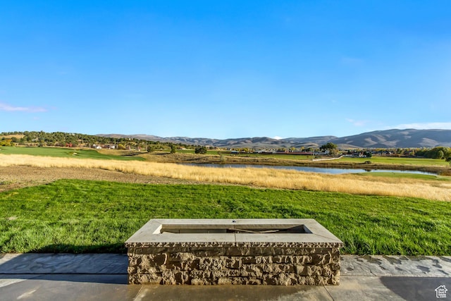 2072 E Copper Belt Dr, Heber City, UT 84032 - exterior space with a water and mountain view