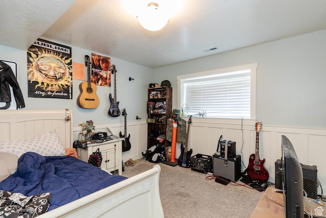2814 S 1150 W, Nibley, UT 84321 - carpeted bedroom with visible vents and wainscoting