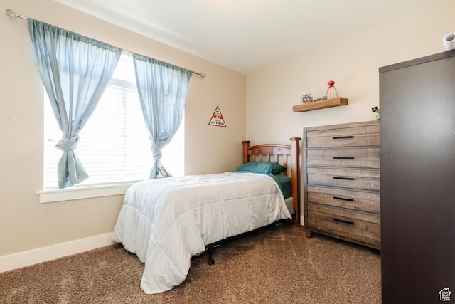 2814 S 1150 W, Nibley, UT 84321 - carpeted bedroom with baseboards and multiple windows