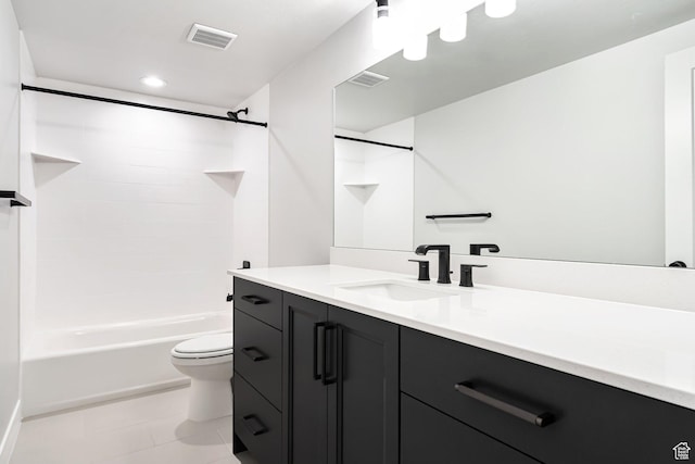 1136 W 2980 N, Lehi, UT 84043 - bathroom with vanity, bathtub / shower combination, and tile patterned floors