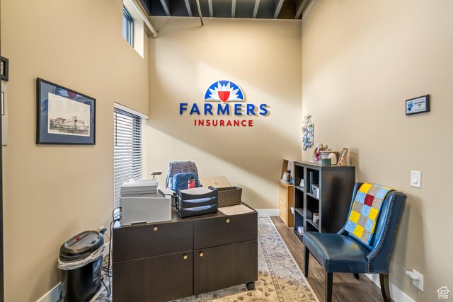 4554 Forestdale Dr N # 32, Park City, UT 84098 - office with plenty of natural light and light hardwood / wood-style flooring