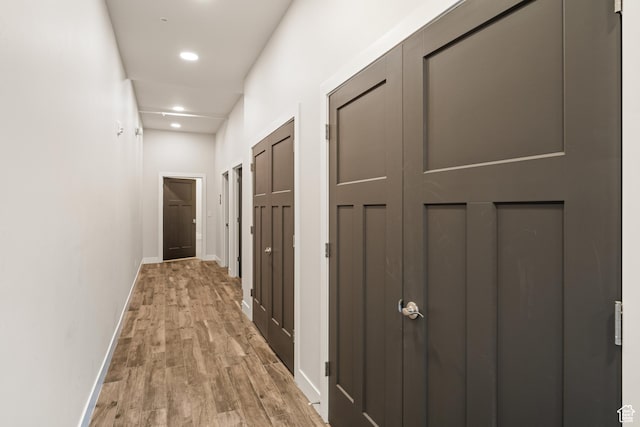 4554 Forestdale Dr N # 32, Park City, UT 84098 - hallway featuring light hardwood / wood-style floors