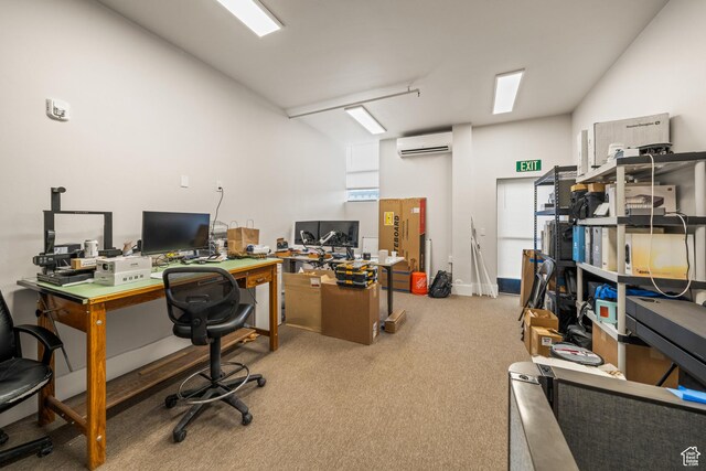 4554 Forestdale Dr N # 32, Park City, UT 84098 - carpeted office featuring a wall mounted air conditioner
