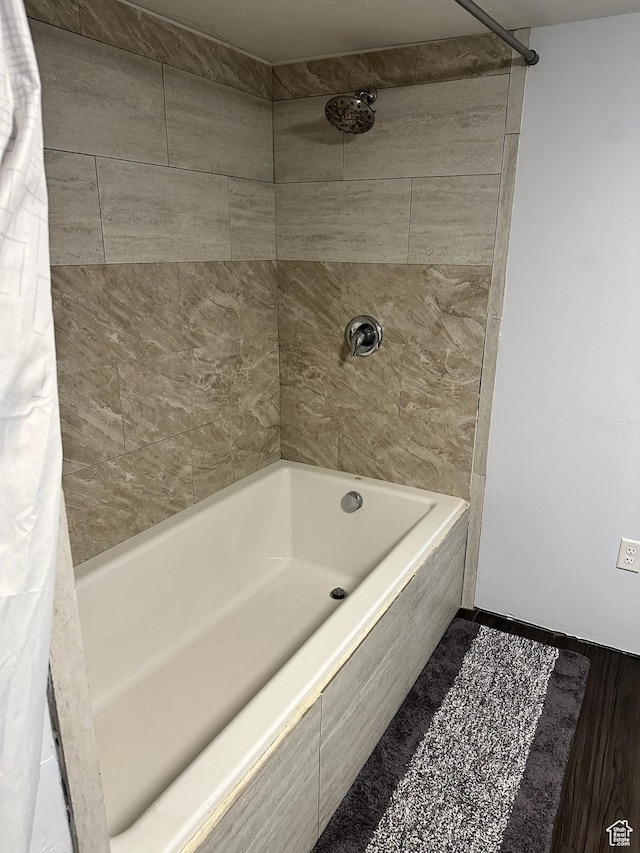 45 W Main St, Moroni, UT 84646 - bathroom with shower / bathtub combination with curtain