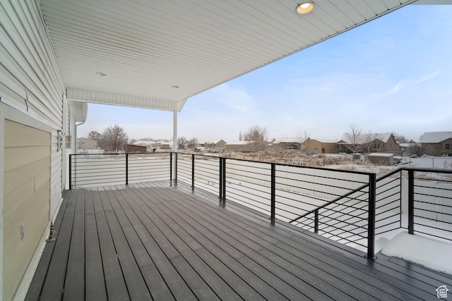 6190 W 5950 S, Hooper, UT 84315 - view of deck