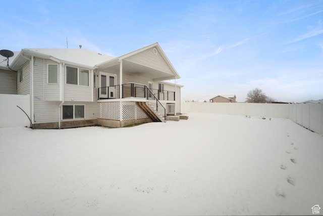 6190 W 5950 S, Hooper, UT 84315 - view of snow covered property