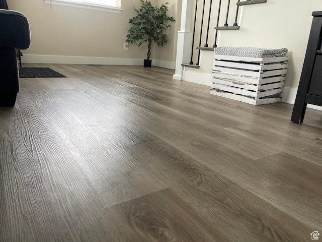 908 W Timpie Rd S, Tooele, UT 84074 - detailed view of wood finished floors and baseboards