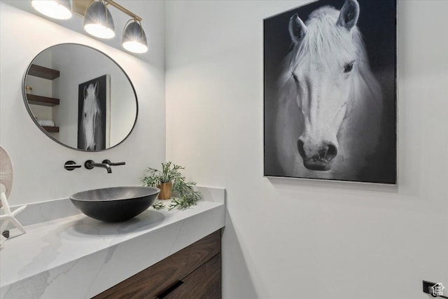 1316 N Gold Mountain Cir, Heber City, UT 84032 - bathroom featuring vanity