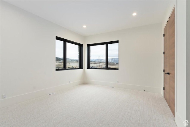 1316 N Gold Mountain Cir, Heber City, UT 84032 - unfurnished room featuring carpet and recessed lighting