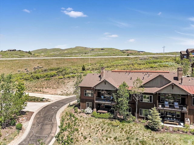 1628 E Viewside Cir, Hideout, UT 84036 - view of subject property featuring a mountain backdrop