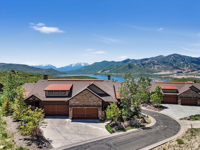 1628 E Viewside Cir, Hideout, UT 84036 - mountain view with a large body of water