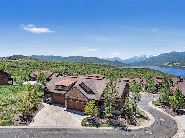 1628 E Viewside Cir, Hideout, UT 84036 - mountain view with a nearby body of water