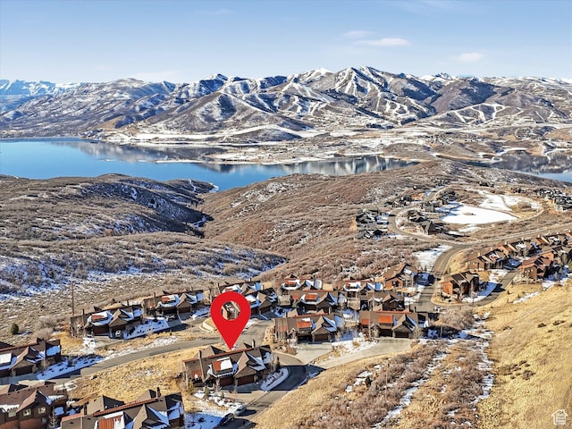 1628 E Viewside Cir, Hideout, UT 84036 - property view of mountains with a water view