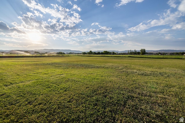 2690 W 500 N, Vernal, UT 84078 - view of yard with a mountain view and a rural view