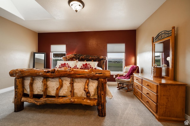 2690 W 500 N, Vernal, UT 84078 - bedroom with light carpet and a skylight