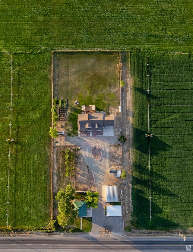 2690 W 500 N, Vernal, UT 84078 - birds eye view of property featuring a rural view