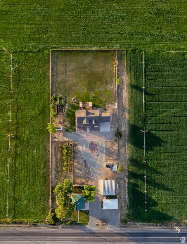2690 W 500 N, Vernal, UT 84078 - birds eye view of property with a rural view