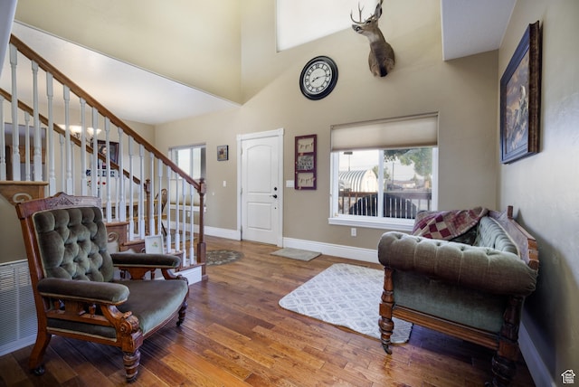 2690 W 500 N, Vernal, UT 84078 - living room featuring hardwood / wood-style floors