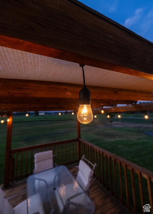 2690 W 500 N, Vernal, UT 84078 - view of wooden terrace
