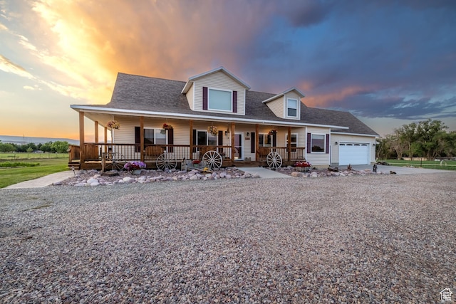 2690 W 500 N, Vernal, UT 84078 - view of front of house featuring a porch and a garage