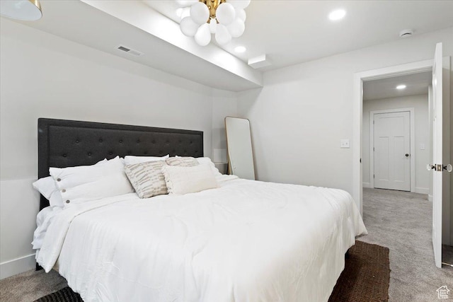 246 E 2100 S, South Salt Lake, UT 84115 - bedroom with light carpet and recessed lighting