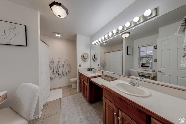 558 Winesap Cir, Moab, UT 84532 - bathroom featuring tile patterned floors, vanity, and toilet