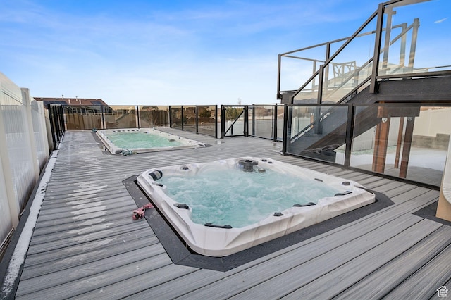 248 W Quartz Rd, Tooele, UT 84074 - view of wooden deck