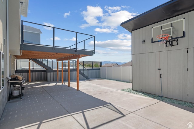 248 W Quartz Rd, Tooele, UT 84074 - view of patio / terrace with stairs