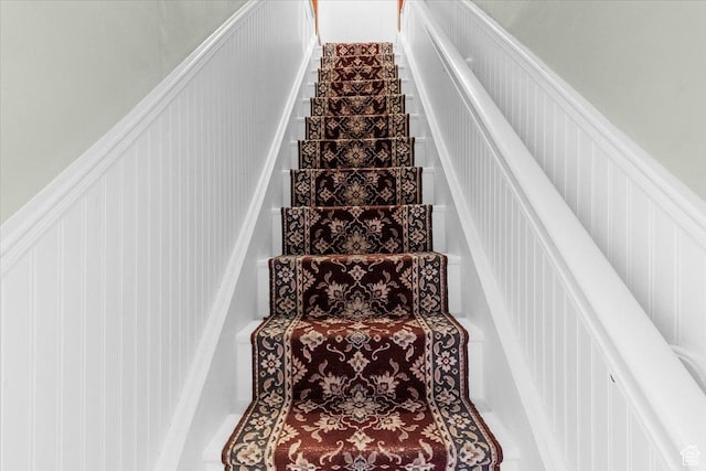 view of staircase