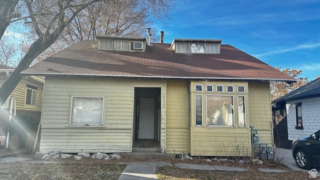 view of bungalow-style house