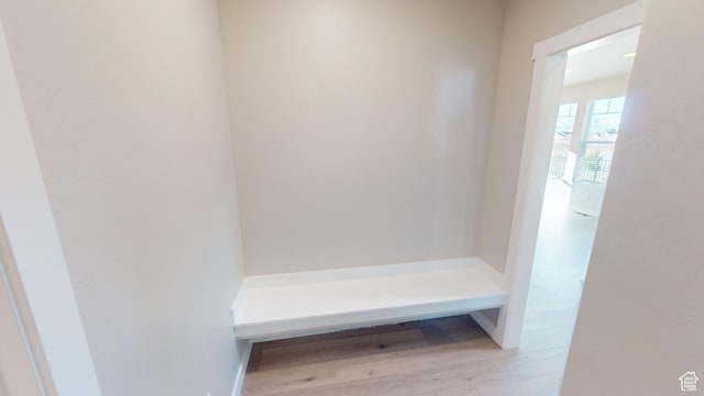 633 W Junegrass Ln, Stansbury Park, UT 84074 - mudroom featuring light wood-type flooring