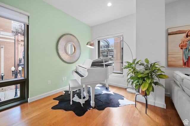 55 W S Temple Unit 204, Salt Lake City, UT 84101 - office with baseboards and wood finished floors