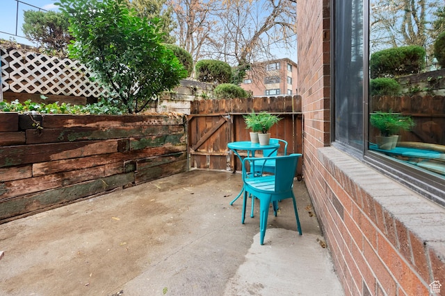 view of patio / terrace
