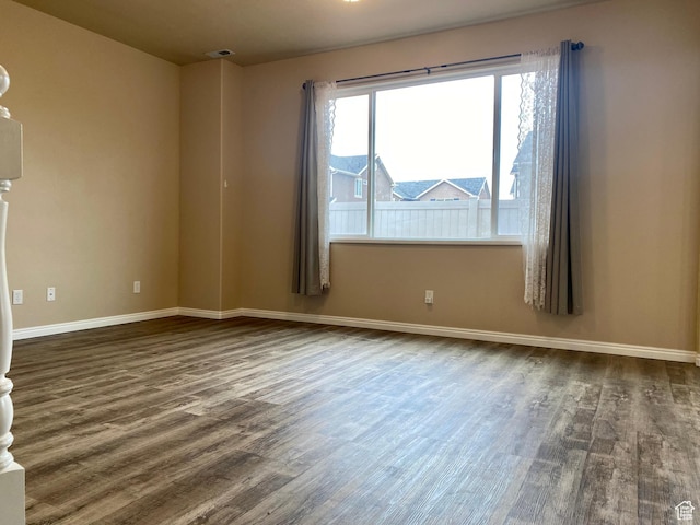 1036 N Darcy Dr W, North Salt Lake, UT 84054 - empty room featuring dark hardwood / wood-style floors