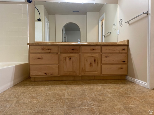 1036 N Darcy Dr W, North Salt Lake, UT 84054 - bathroom featuring shower / washtub combination and sink