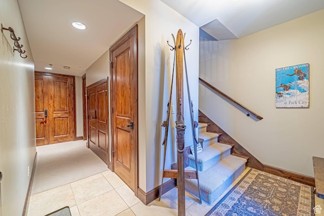 4129 Fairway Ln Unit A-3, Park City, UT 84098 - stairs featuring carpet