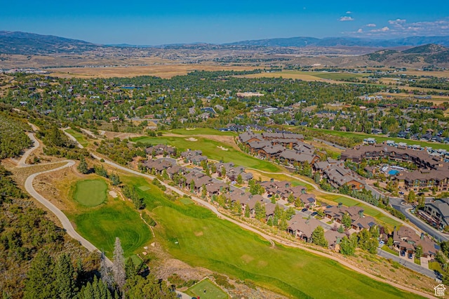 4129 Fairway Ln Unit A-3, Park City, UT 84098 - drone / aerial view with a mountain view