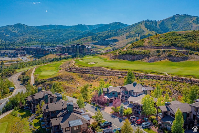 4129 Fairway Ln Unit A-3, Park City, UT 84098 - aerial view with a mountain view