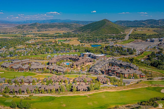 4129 Fairway Ln Unit A-3, Park City, UT 84098 - bird's eye view with a mountain view