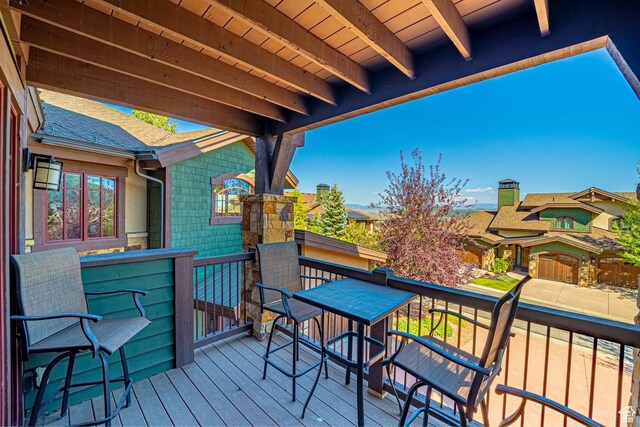 4129 Fairway Ln Unit A-3, Park City, UT 84098 - view of deck