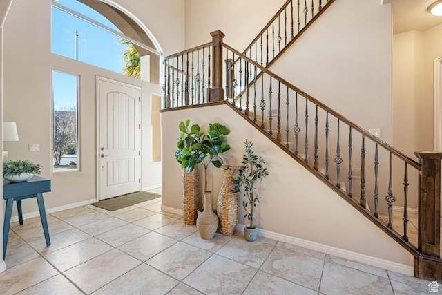 2371 E 2830 S, St George, UT 84790 - tiled entryway with a wealth of natural light and a high ceiling