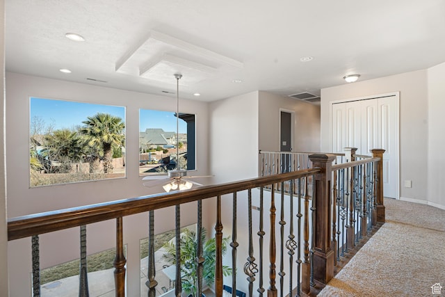 2371 E 2830 S, St George, UT 84790 - hall with carpet flooring