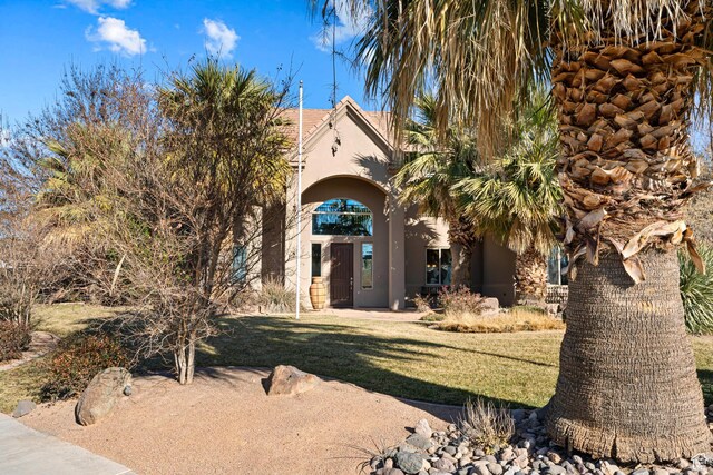 2371 E 2830 S, St George, UT 84790 - view of front facade with a front lawn