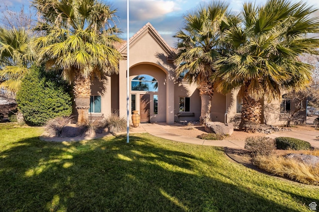 2371 E 2830 S, St George, UT 84790 - back of house with a lawn