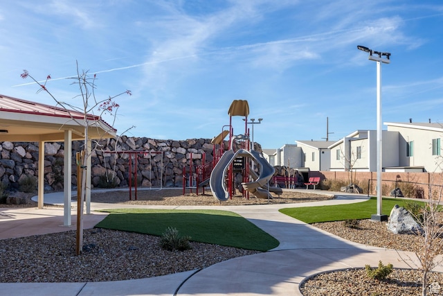 view of playground