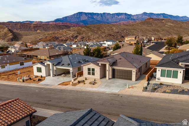 3594 W 185 N, Hurricane, UT 84737 - drone / aerial view featuring a mountain view