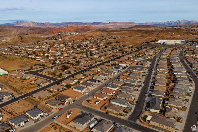 3594 W 185 N, Hurricane, UT 84737 - drone / aerial view with a mountain view