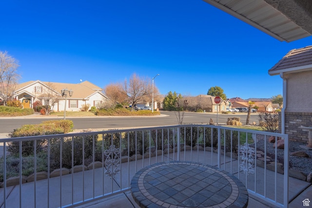 3423 Red Butte Dr, Santa Clara, UT 84765 - balcony with a residential view