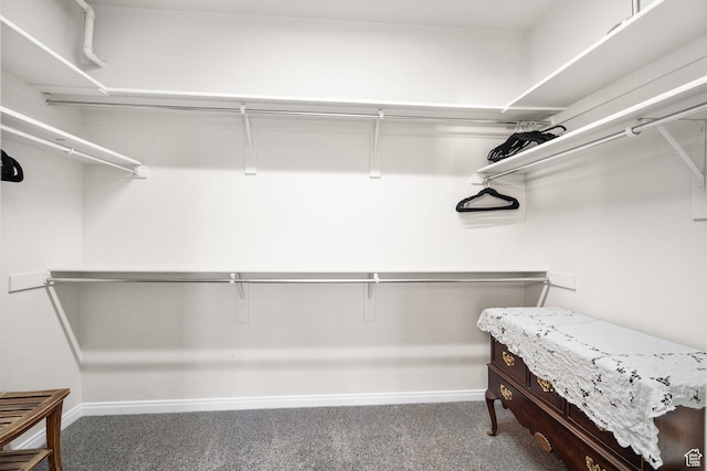 2468 S Dorothy St, Hurricane, UT 84737 - spacious closet featuring dark carpet