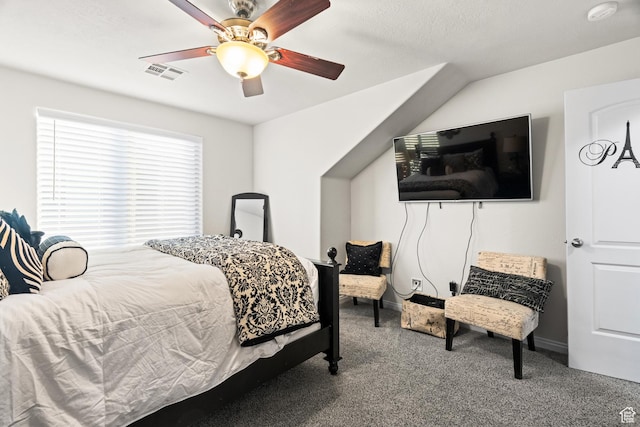 2468 S Dorothy St, Hurricane, UT 84737 - bedroom with carpet flooring and ceiling fan